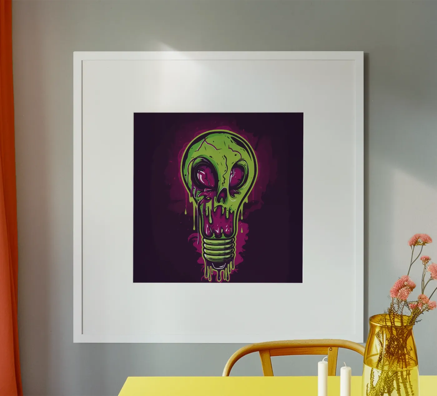 Light Poster von Too Graphic