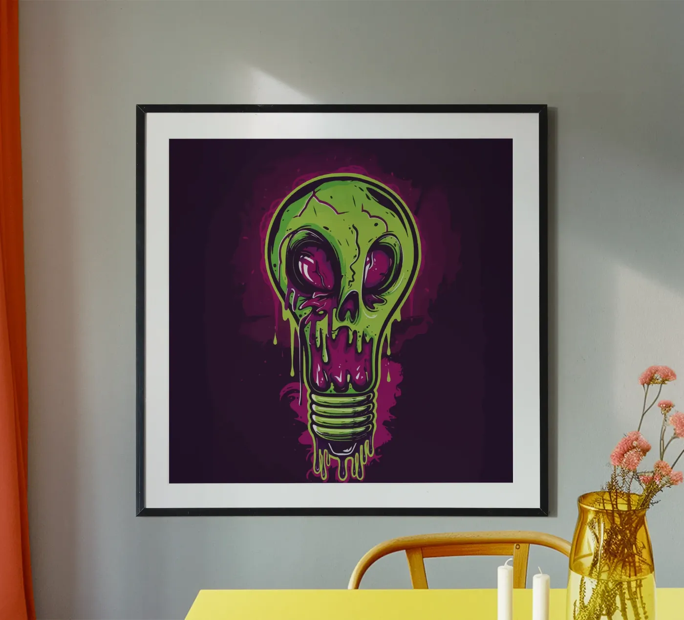 Light Poster von Too Graphic