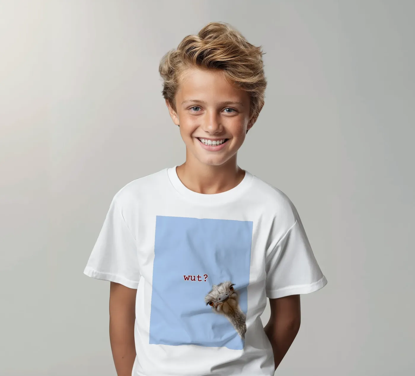 faccia arrabbiata t-shirt bambini da arkhanz