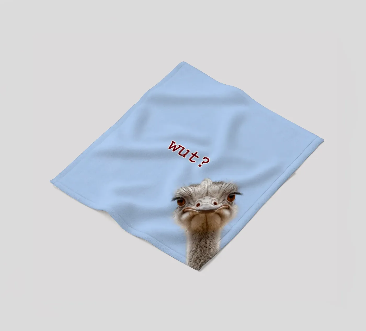 faccia arrabbiata coperta in pile da arkhanz