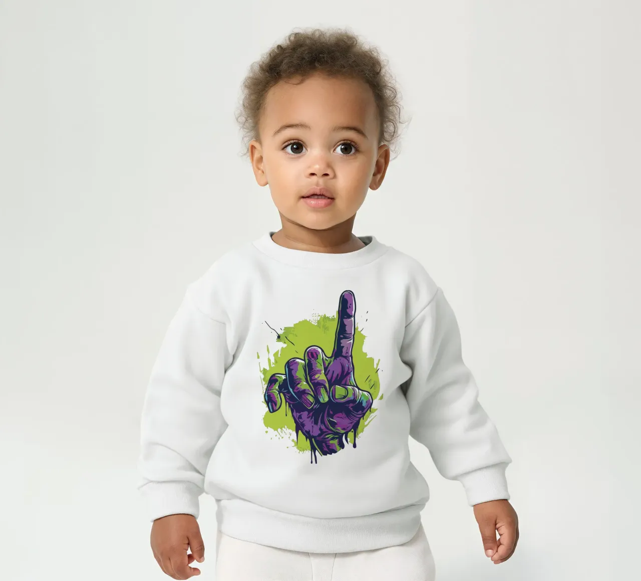 Point felpa neonato da Too Graphic