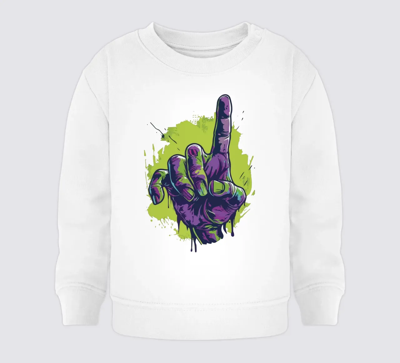 Point sudadera de bebé de Too Graphic