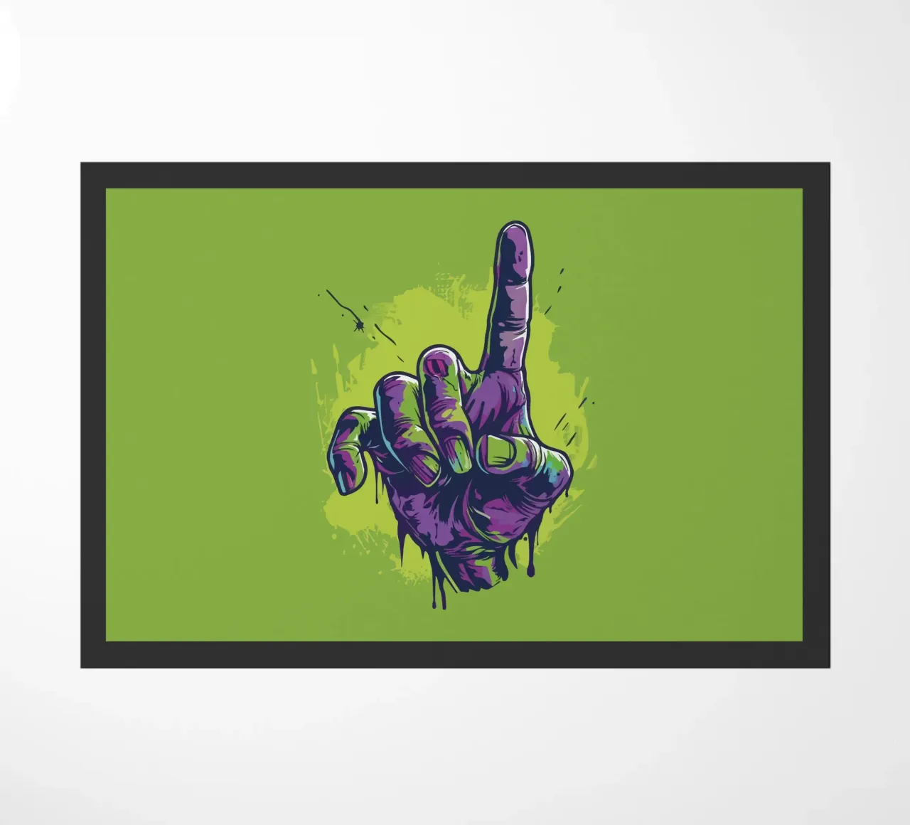 Point doormat by Too Graphic