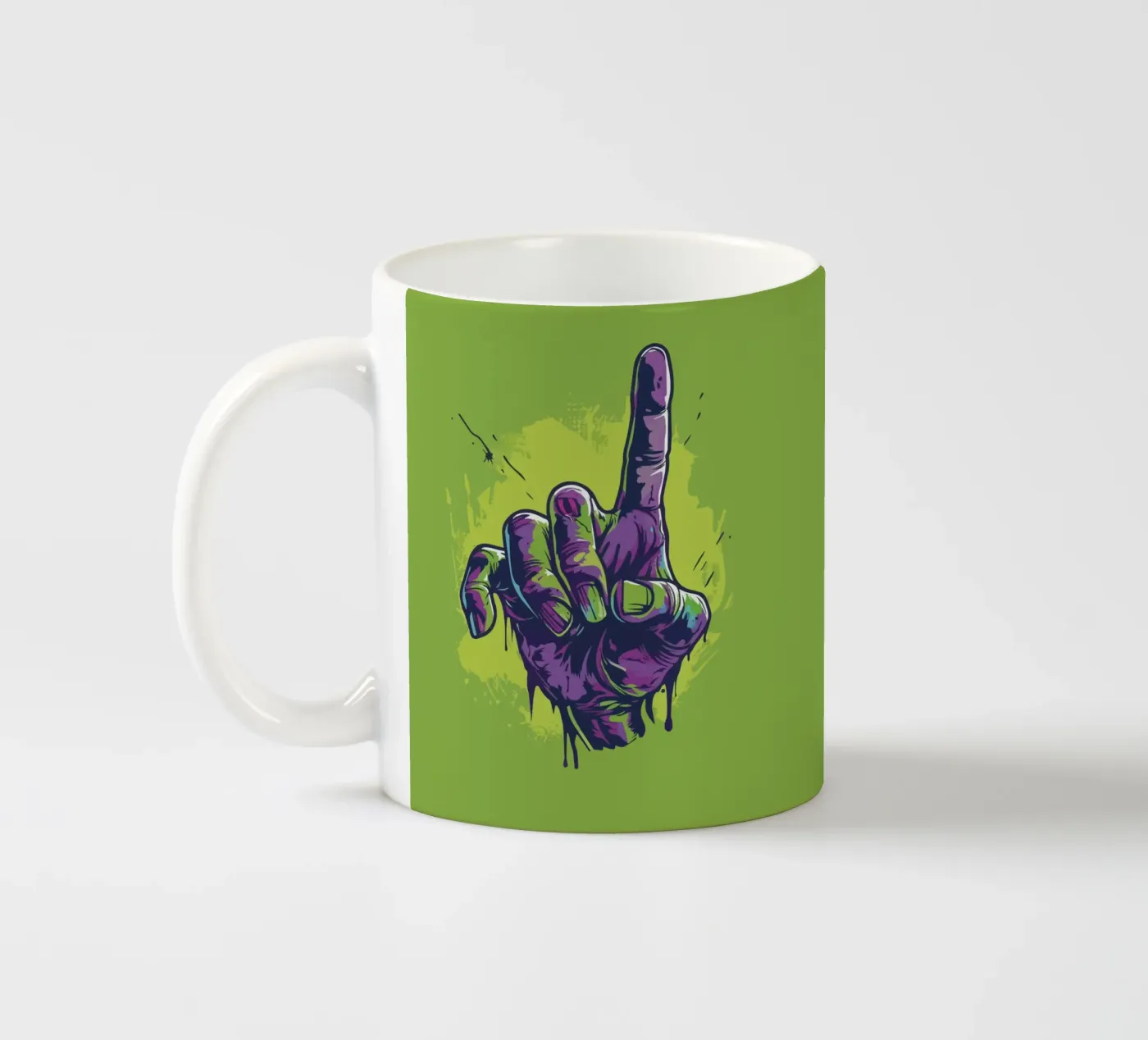 Point ceramic mug by Too Graphic