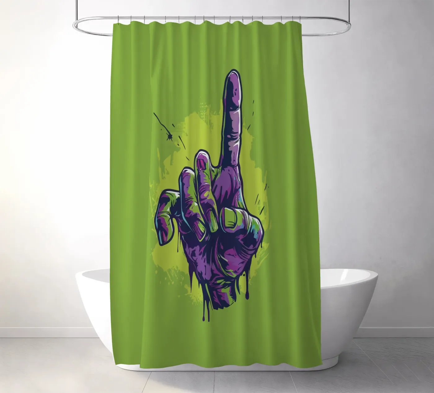 Point douchegordijn van Too Graphic