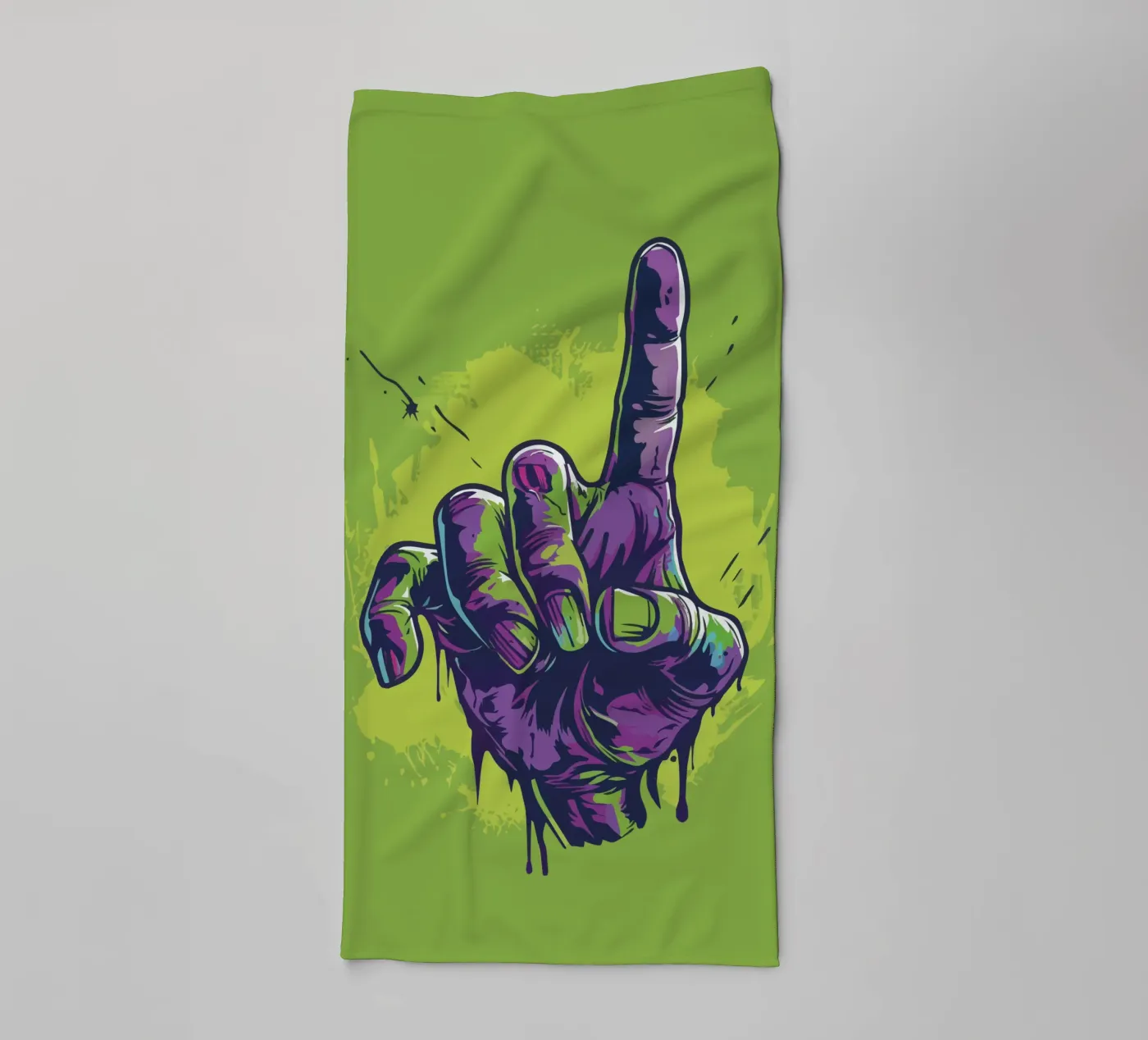 Point badhanddoek van Too Graphic