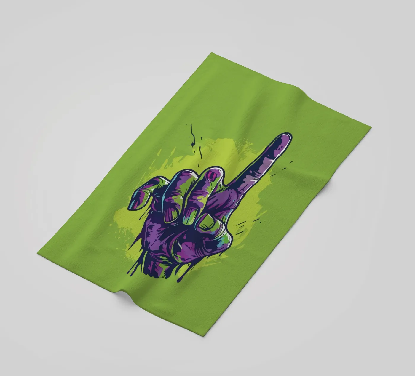 Point Strandtuch von Too Graphic