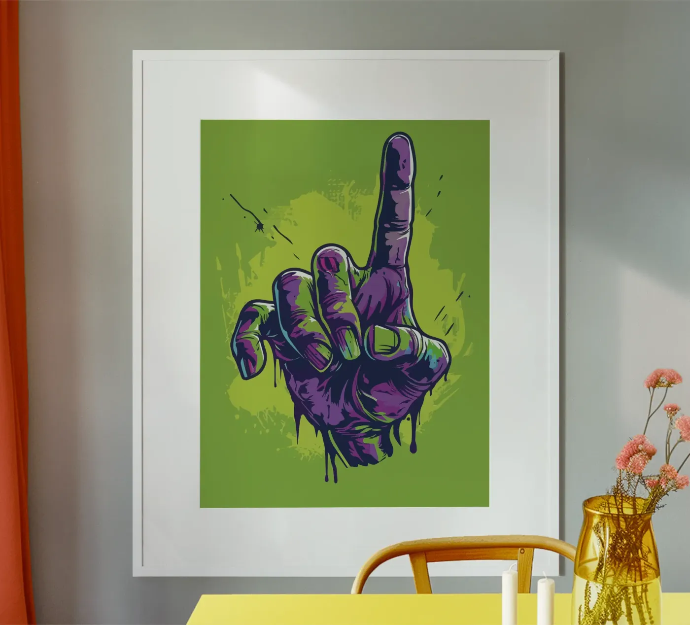 Point poster by Too Graphic