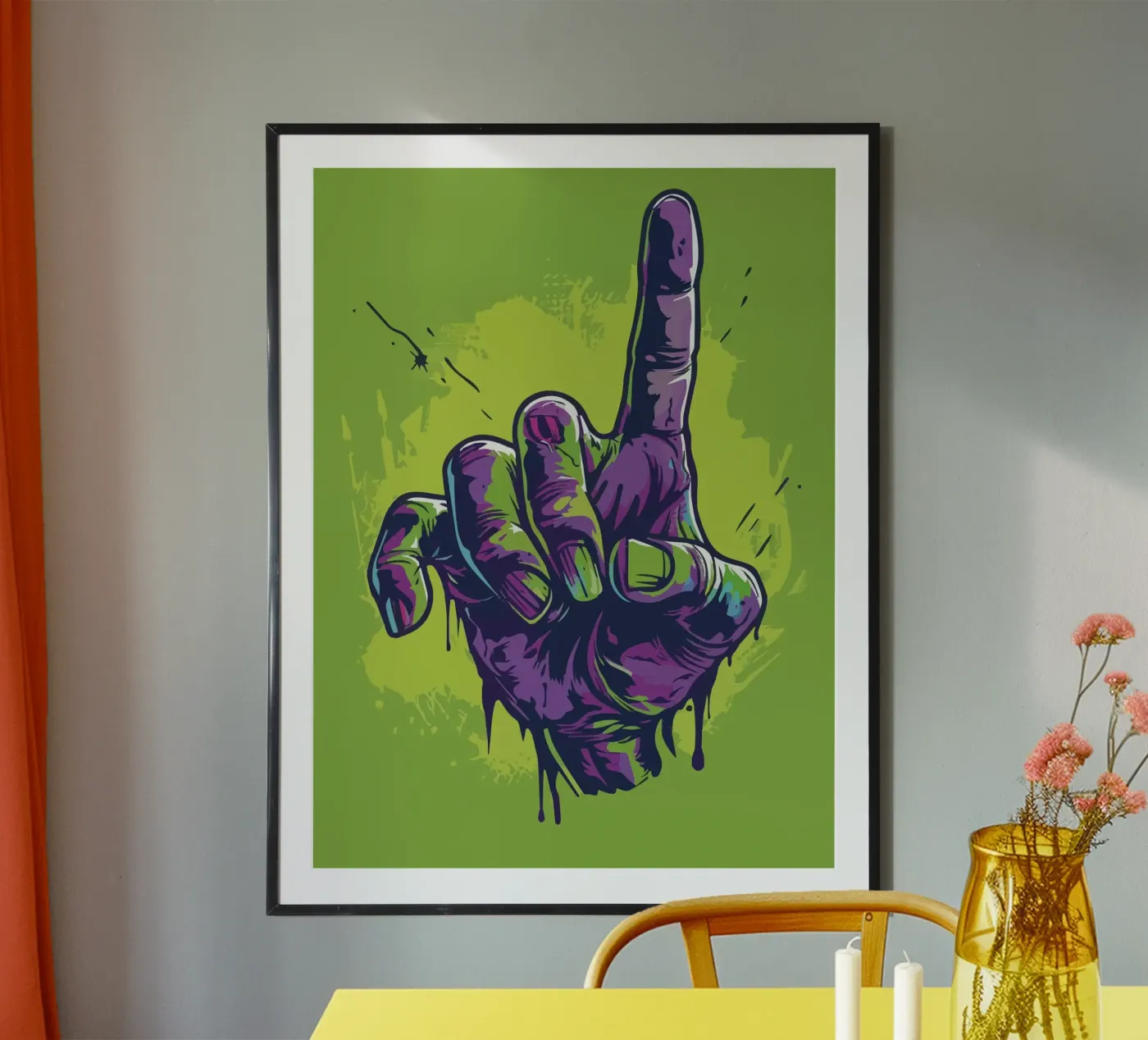 Point poster by Too Graphic