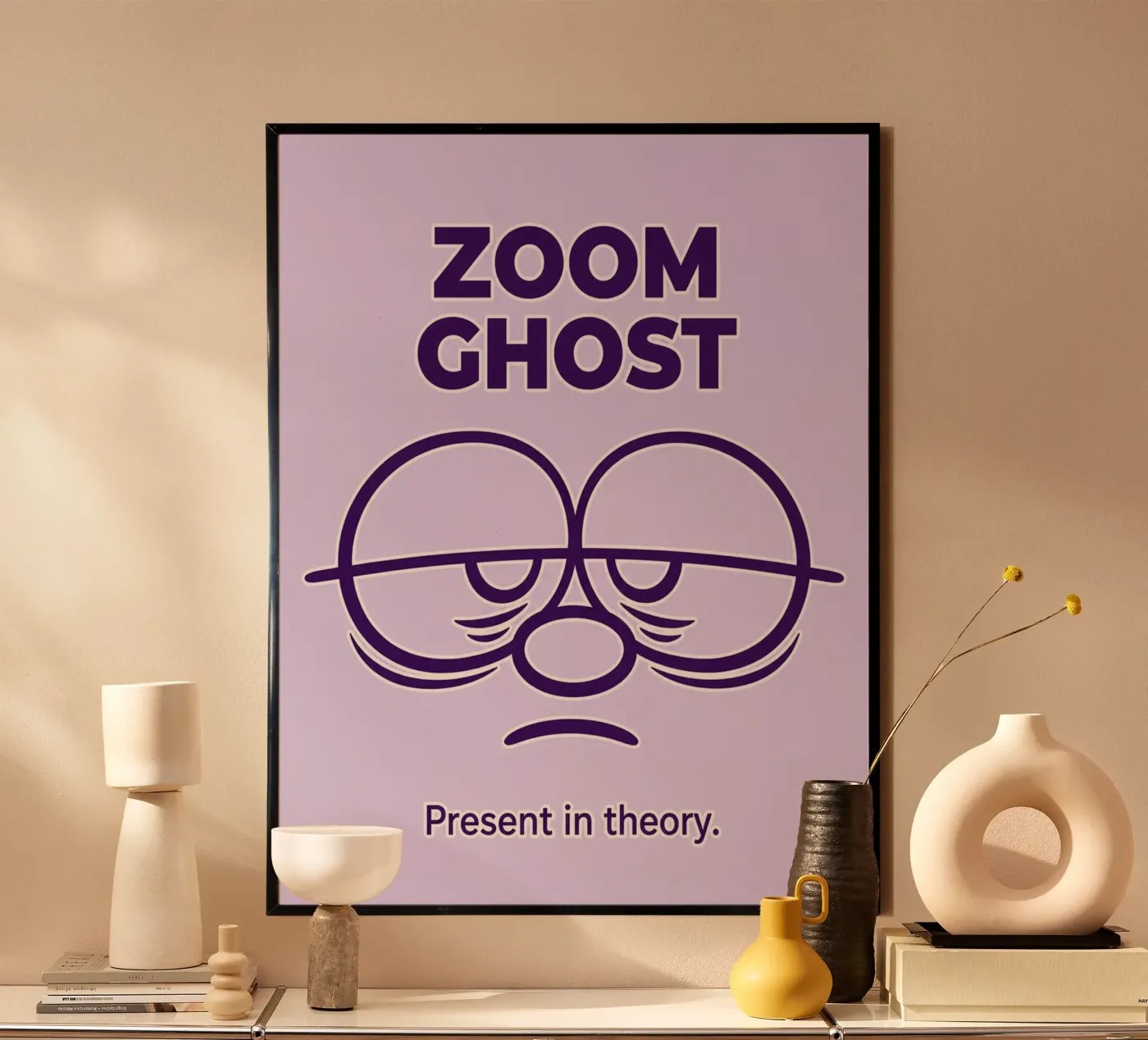 zoom ghost present theory poster da arkhanz