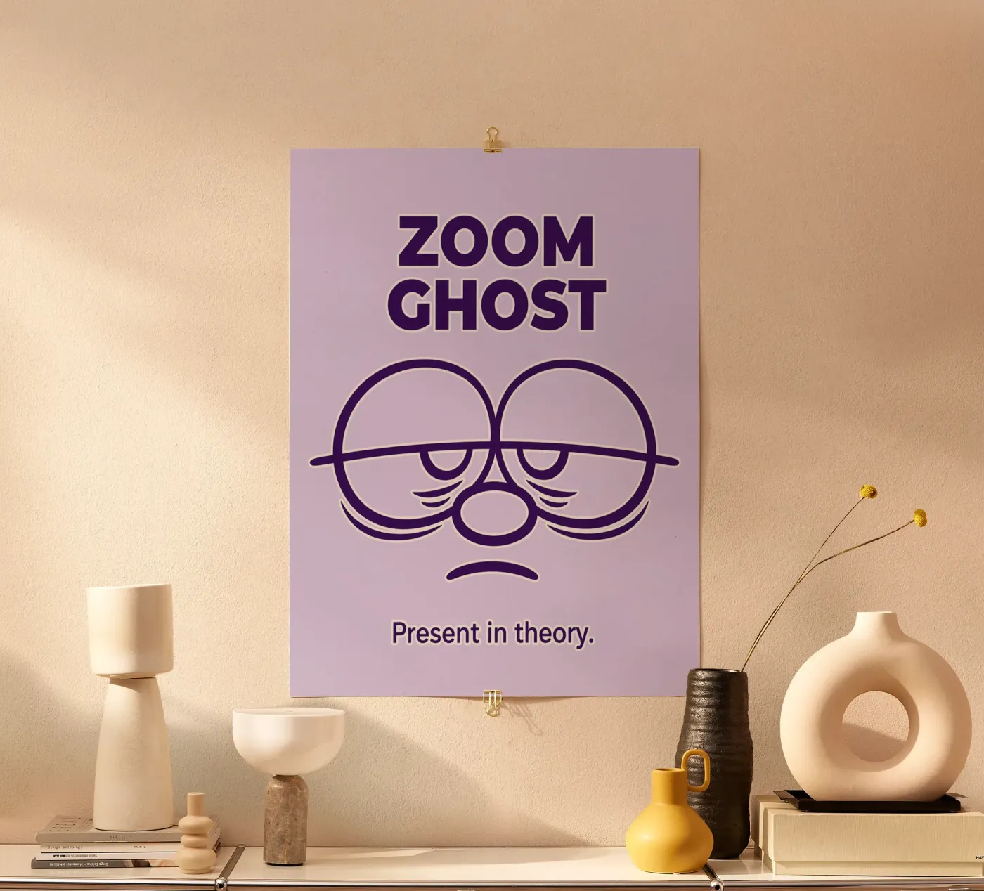 zoom ghost present theory poster van arkhanz