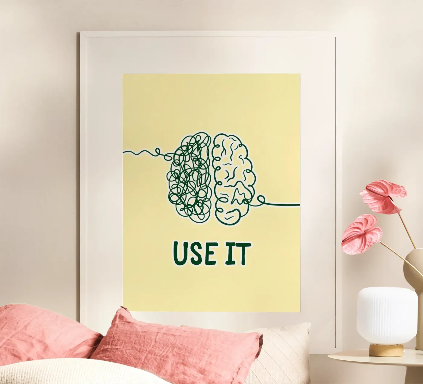 use your brain poster by arkhanz
