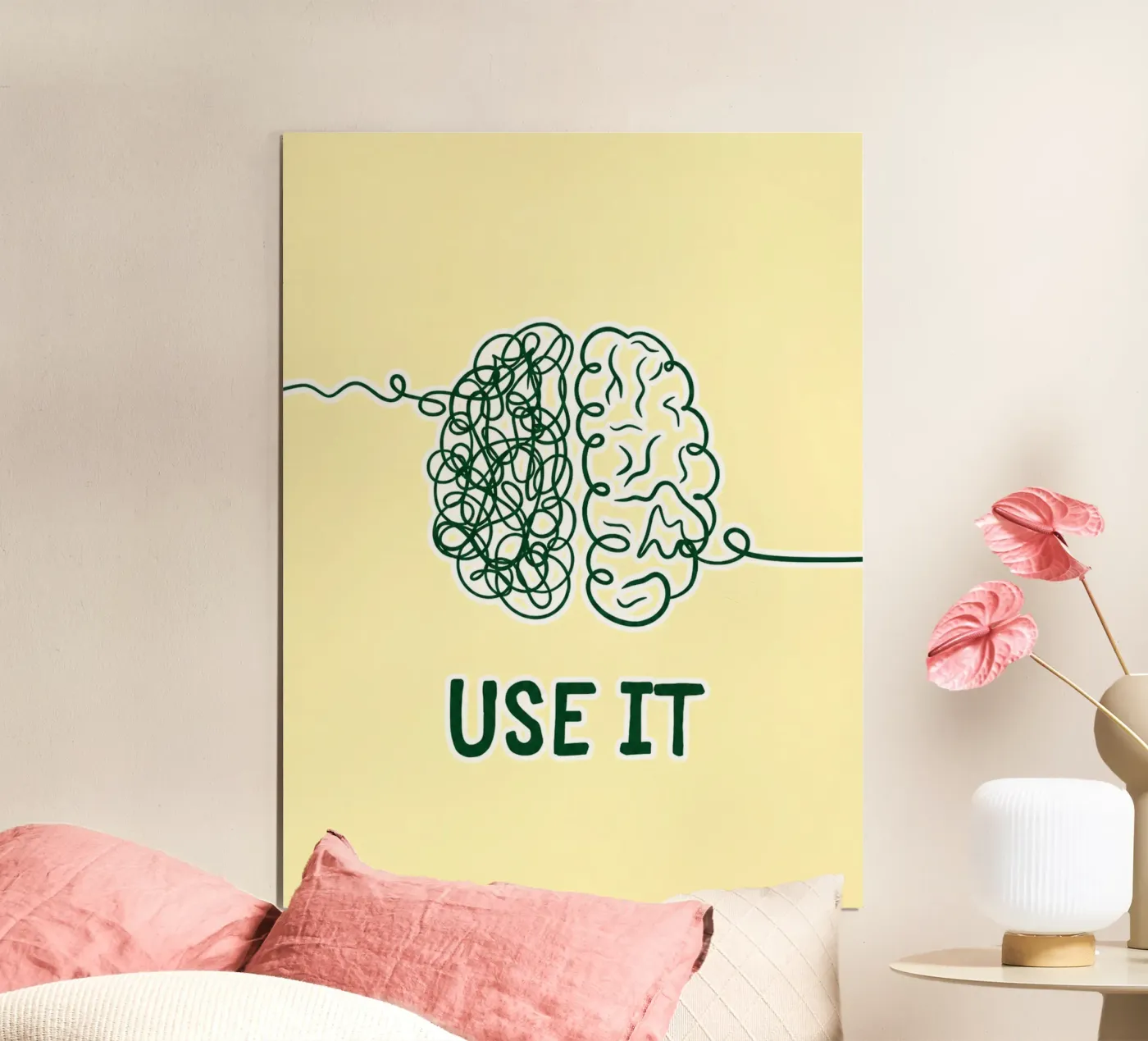use your brain poster by arkhanz