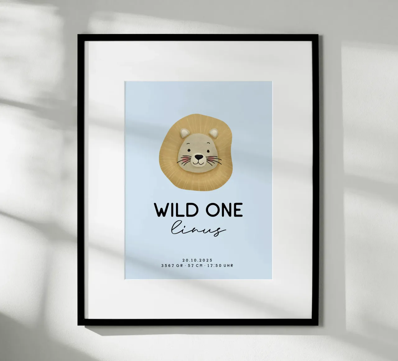 Wild one poster con telaio in alluminio da we line studio - design