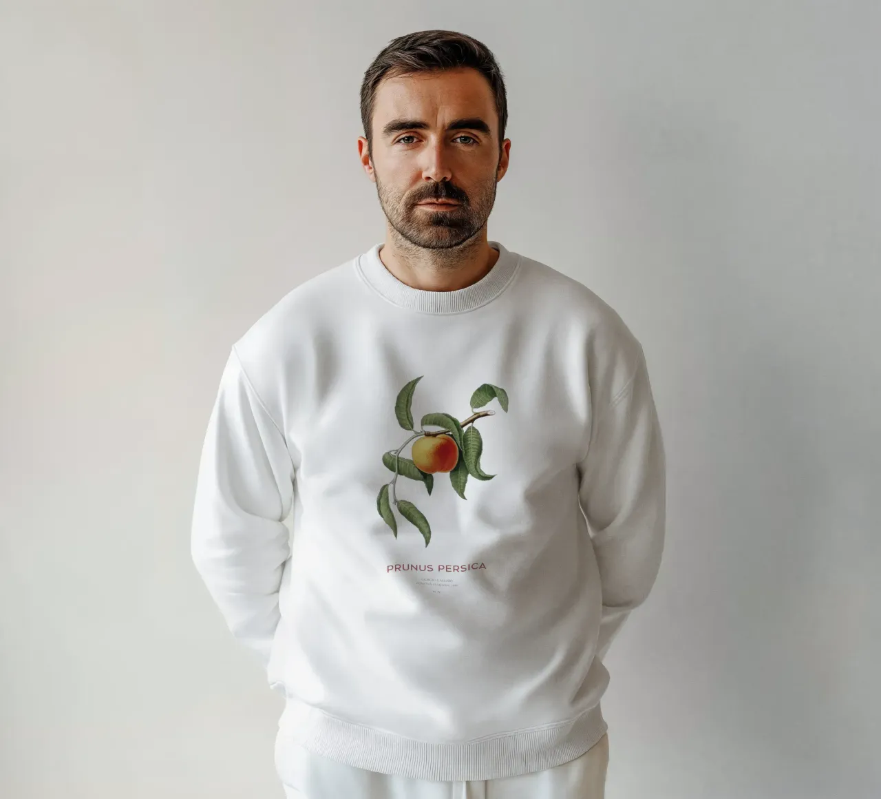 Pfirsich oder Prunus Persica Sweatshirt von Vintagrafica