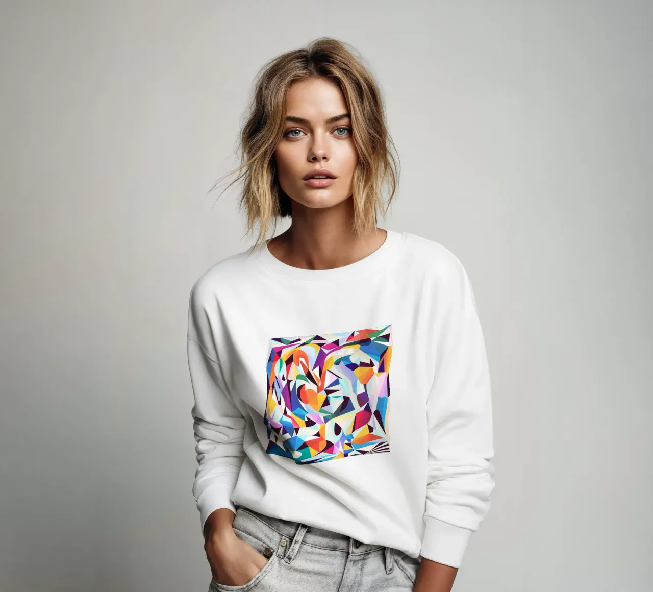 Messy felpa da Abstract 888