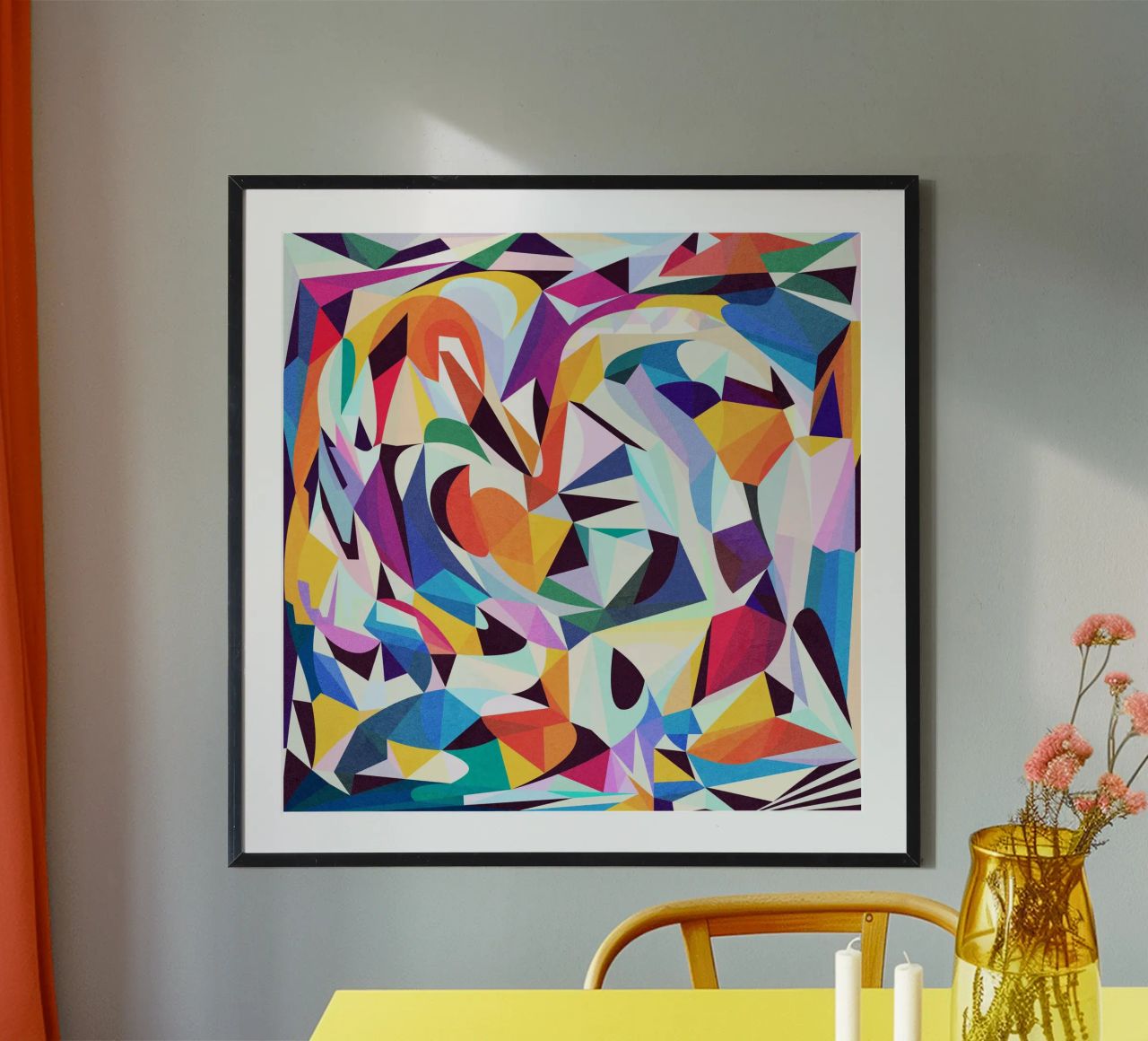 Messy poster by lovely lines