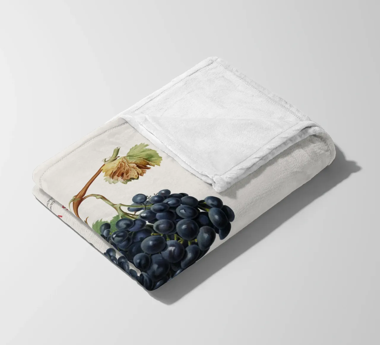 Vite d'uva o Vitis Vinifera coperta in pile da Vintagrafica