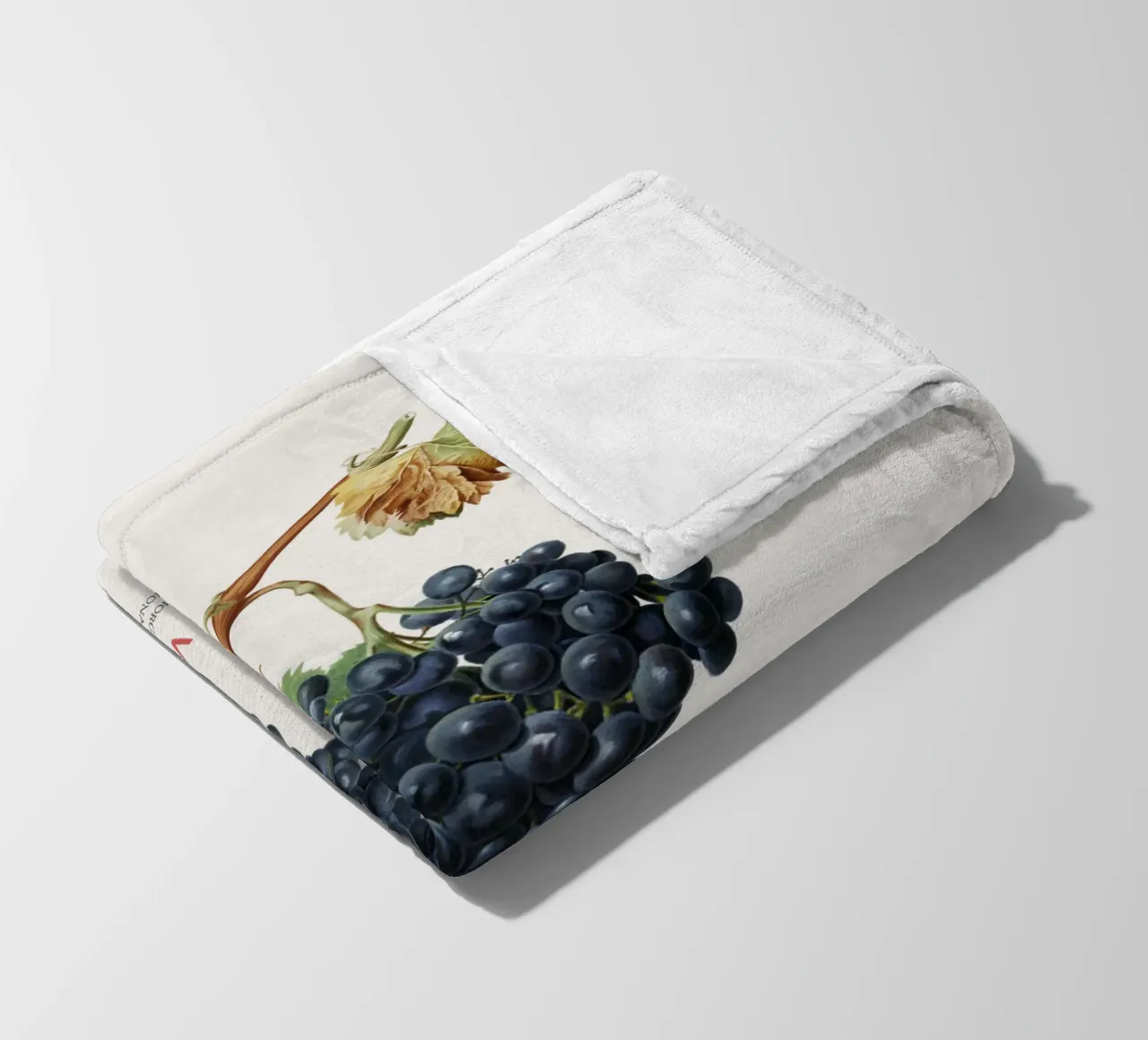 Vite d'uva o Vitis Vinifera coperta in pile da Vintagrafica