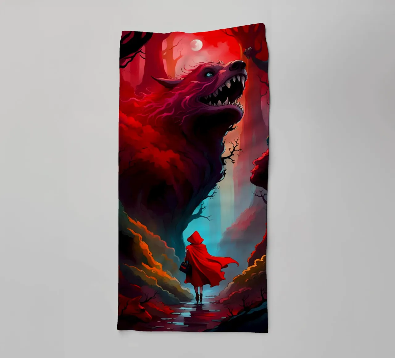 Fürchte Dich Nicht🌙🐺 asciugamano da bagno da Eni Brandon