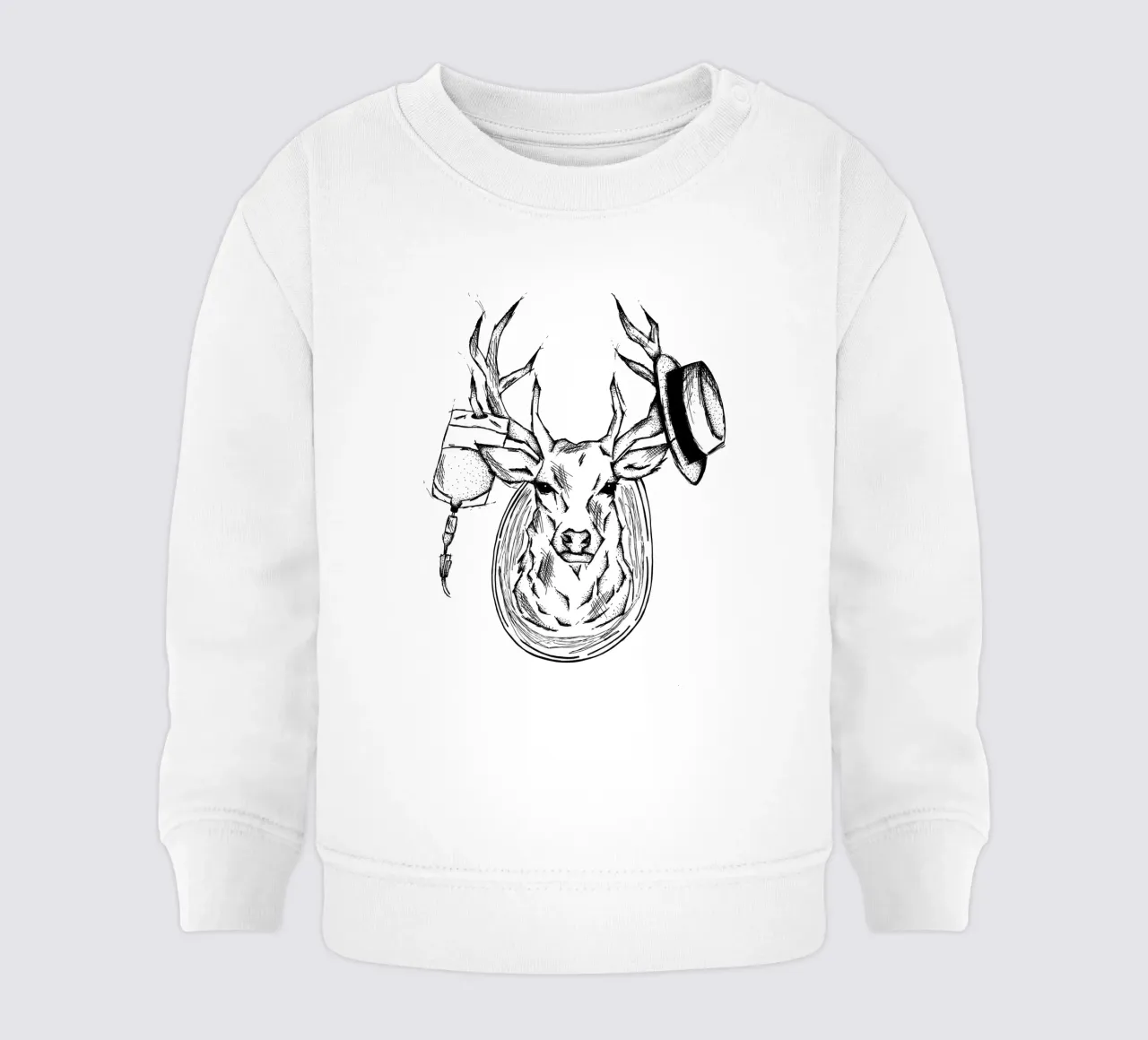 Breaking Bad Deer | Fanart felpa neonato da venten