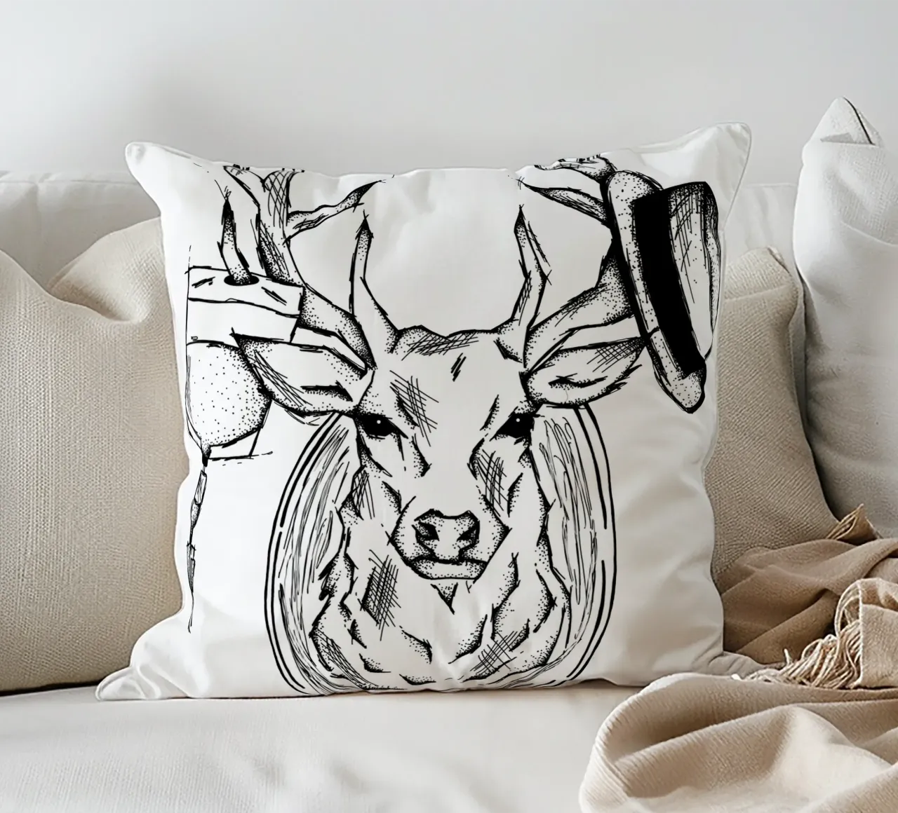 Breaking Bad Deer | Fanart cuscino da venten