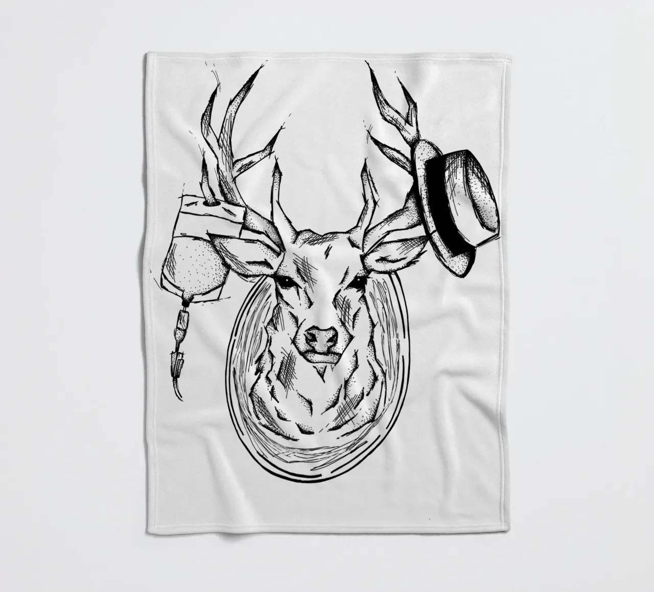Breaking Bad Deer | Fanart coperta in pile da venten