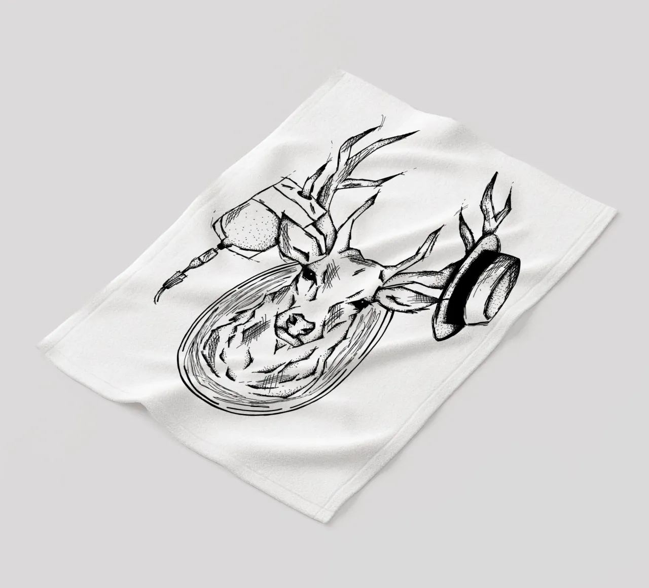 Breaking Bad Deer | Fanart coperta in pile da venten