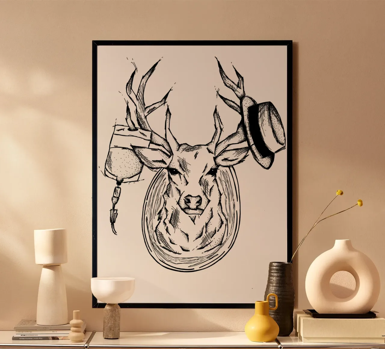 Breaking Bad Deer | Fanart carta hahnemühle da venten