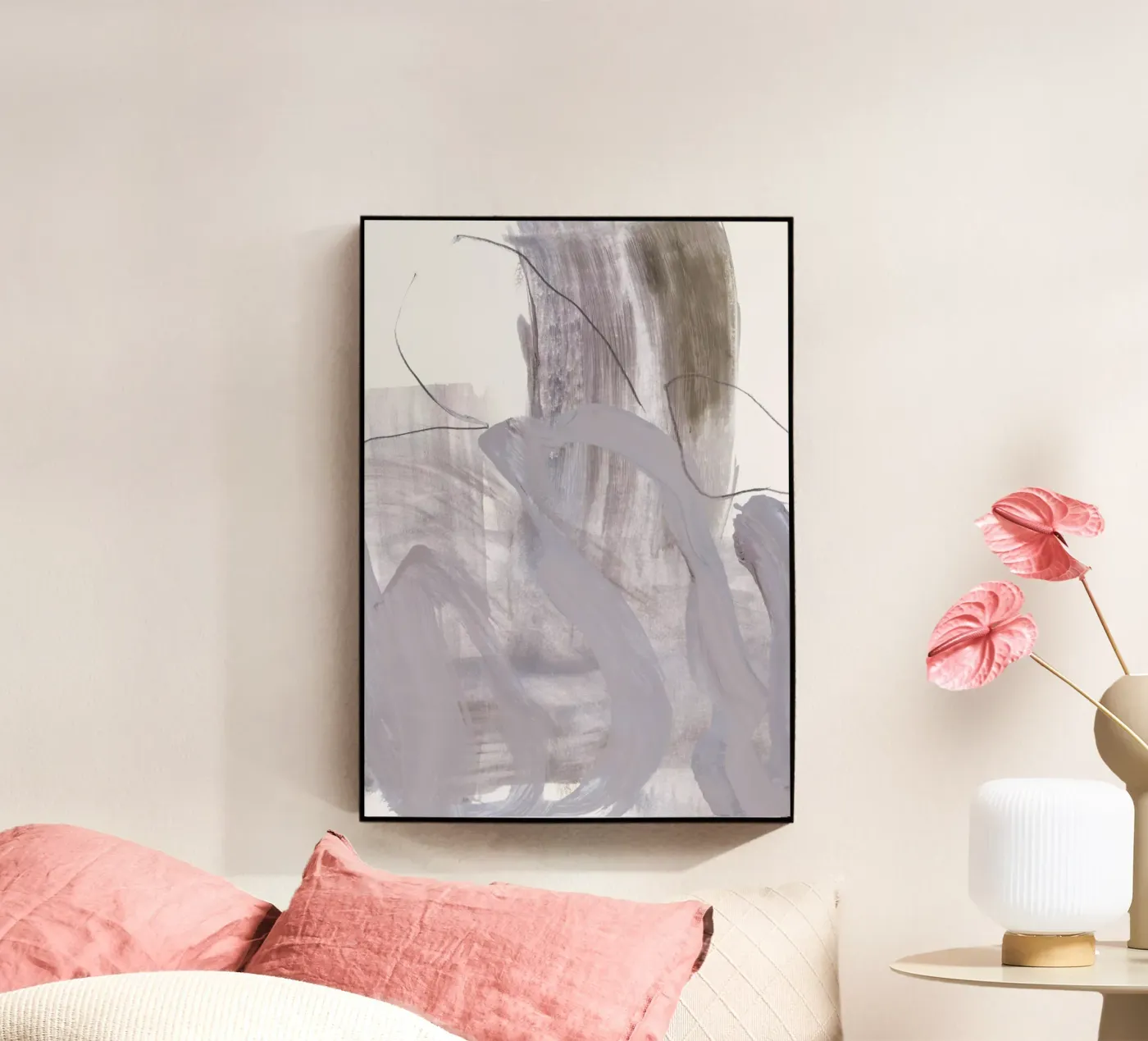 abstract pastels 2 plexiglass da IRIS LEHNHARDT FINE ART