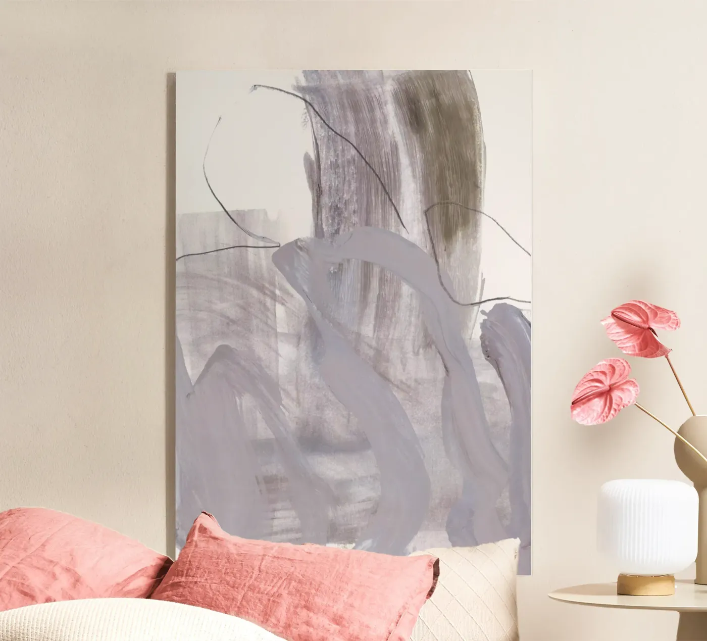 abstract pastels 2 plexiglass da IRIS LEHNHARDT FINE ART