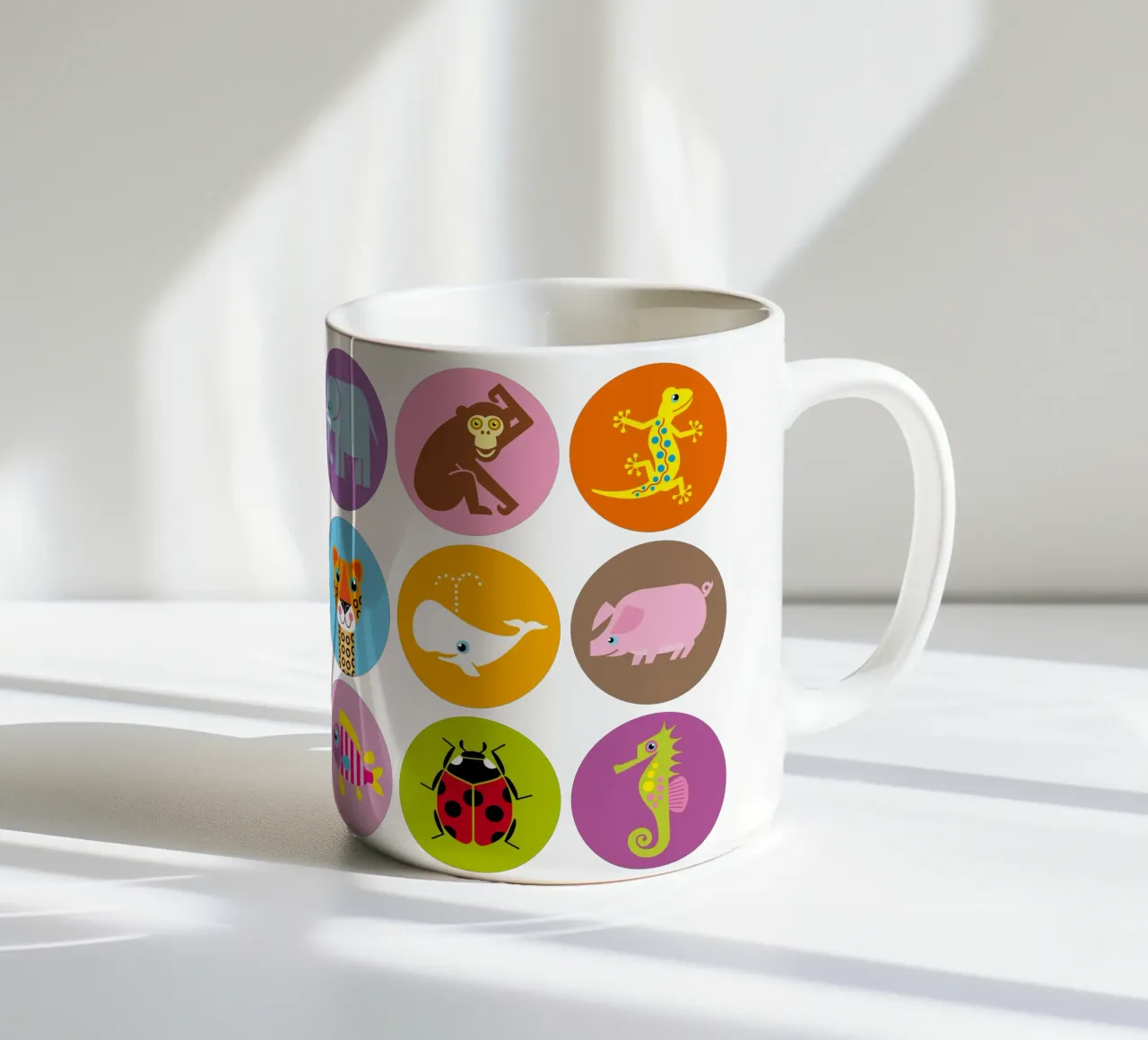 Animali - Set 01 tazza in ceramica da Looks n Brains