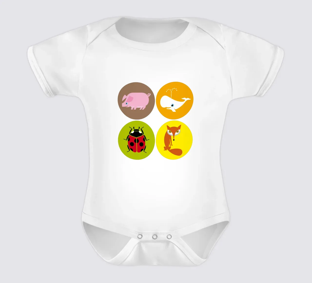 Tiere - 03 settembre body neonato maniche corte da Looks n Brains