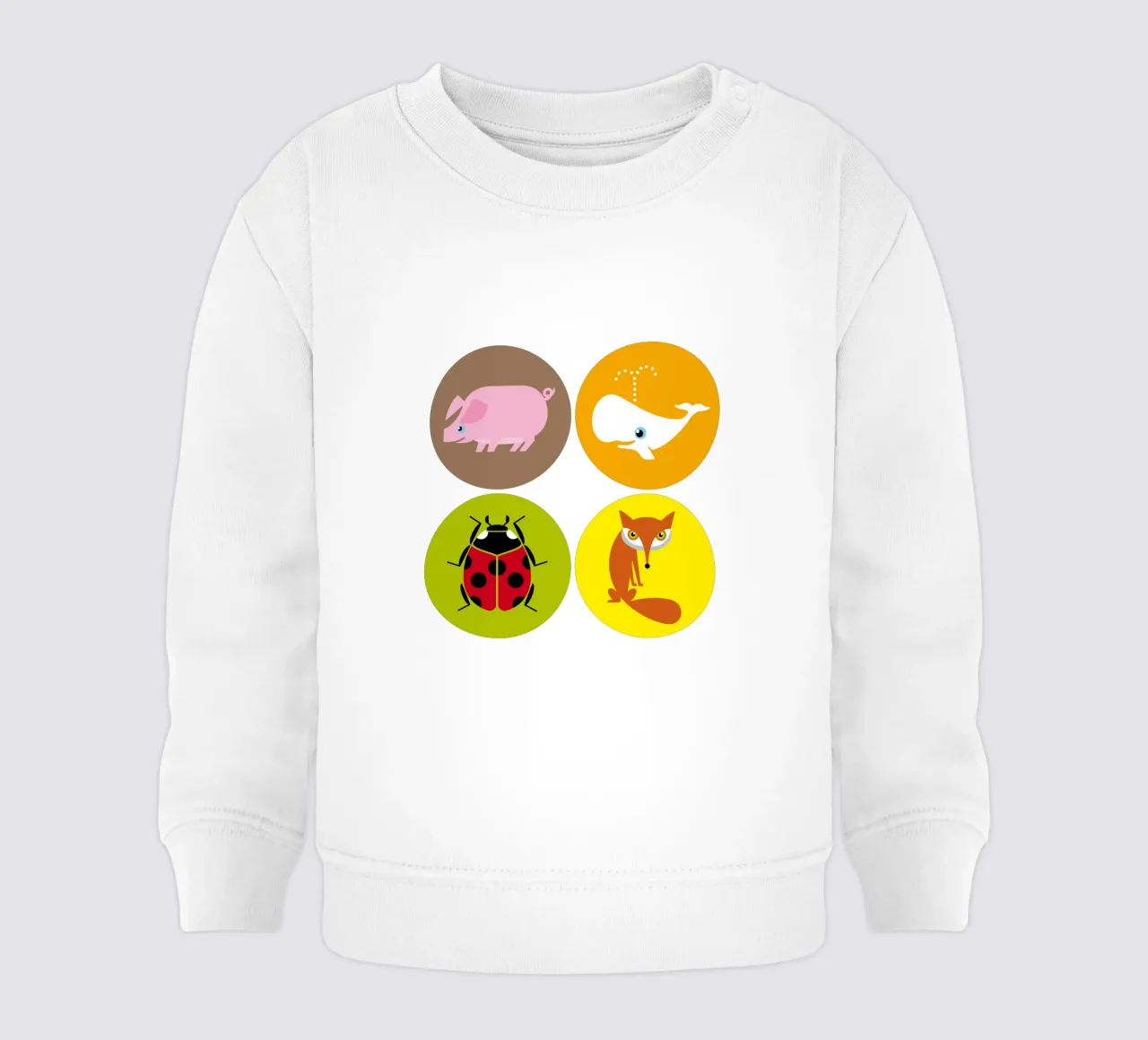 Tiere - 03 settembre felpa neonato da Looks n Brains