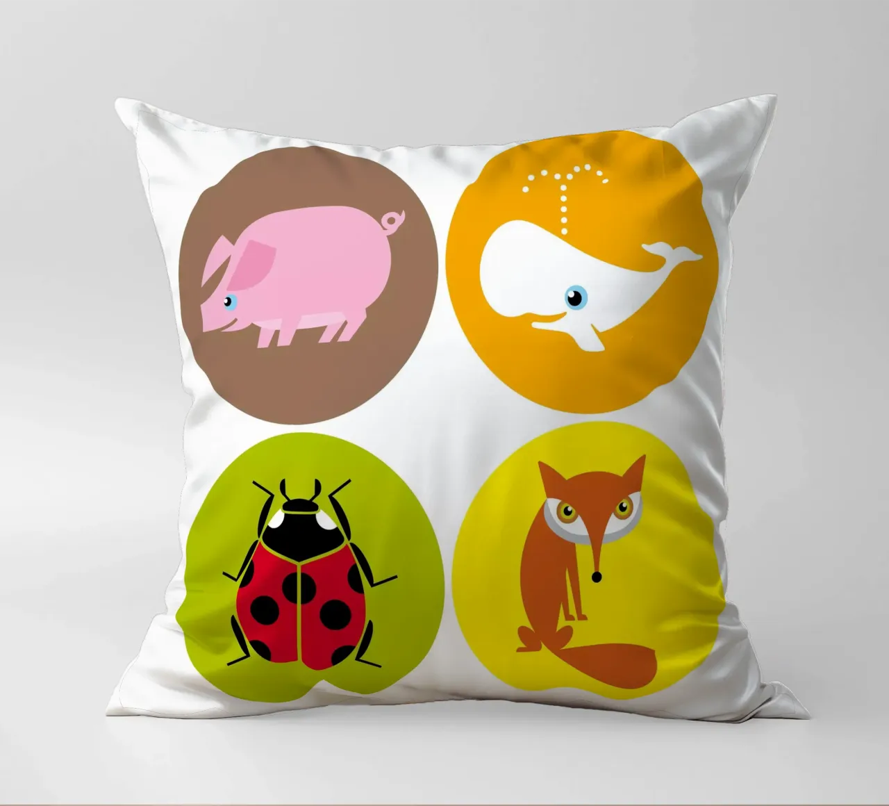 Tiere 02 cuscino da Looks n Brains