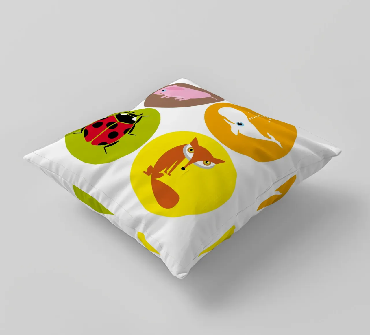 Tiere 02 cuscino da Looks n Brains