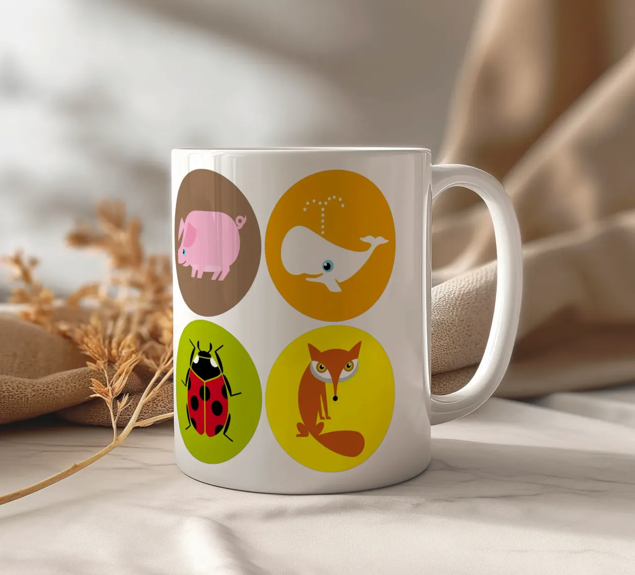 Tiere - 03 settembre tazza in ceramica da Looks n Brains