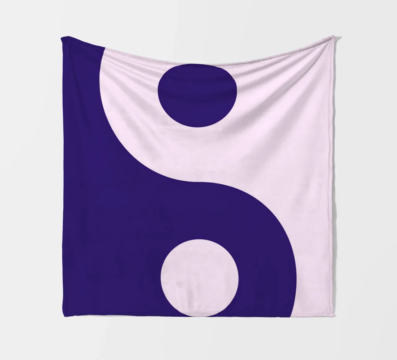 yin and yang 1 coperta in pile da lookingforsunrays
