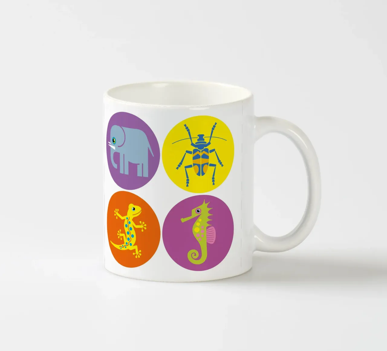 Tiere 03 tazza in ceramica da Looks n Brains