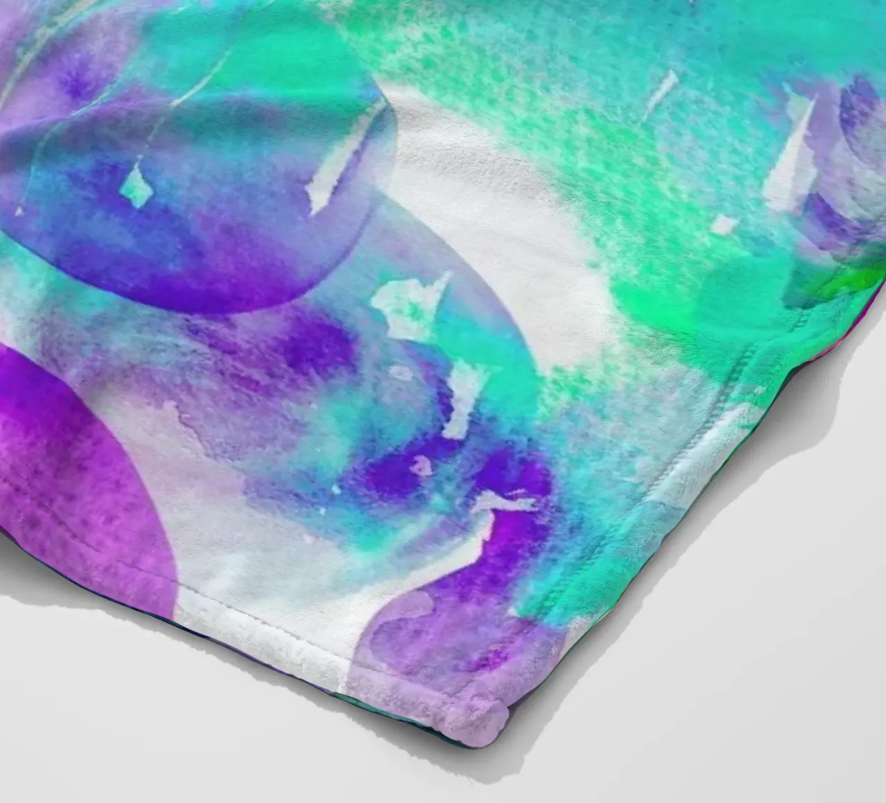 Glacial Fleecedecke von Amy Sia