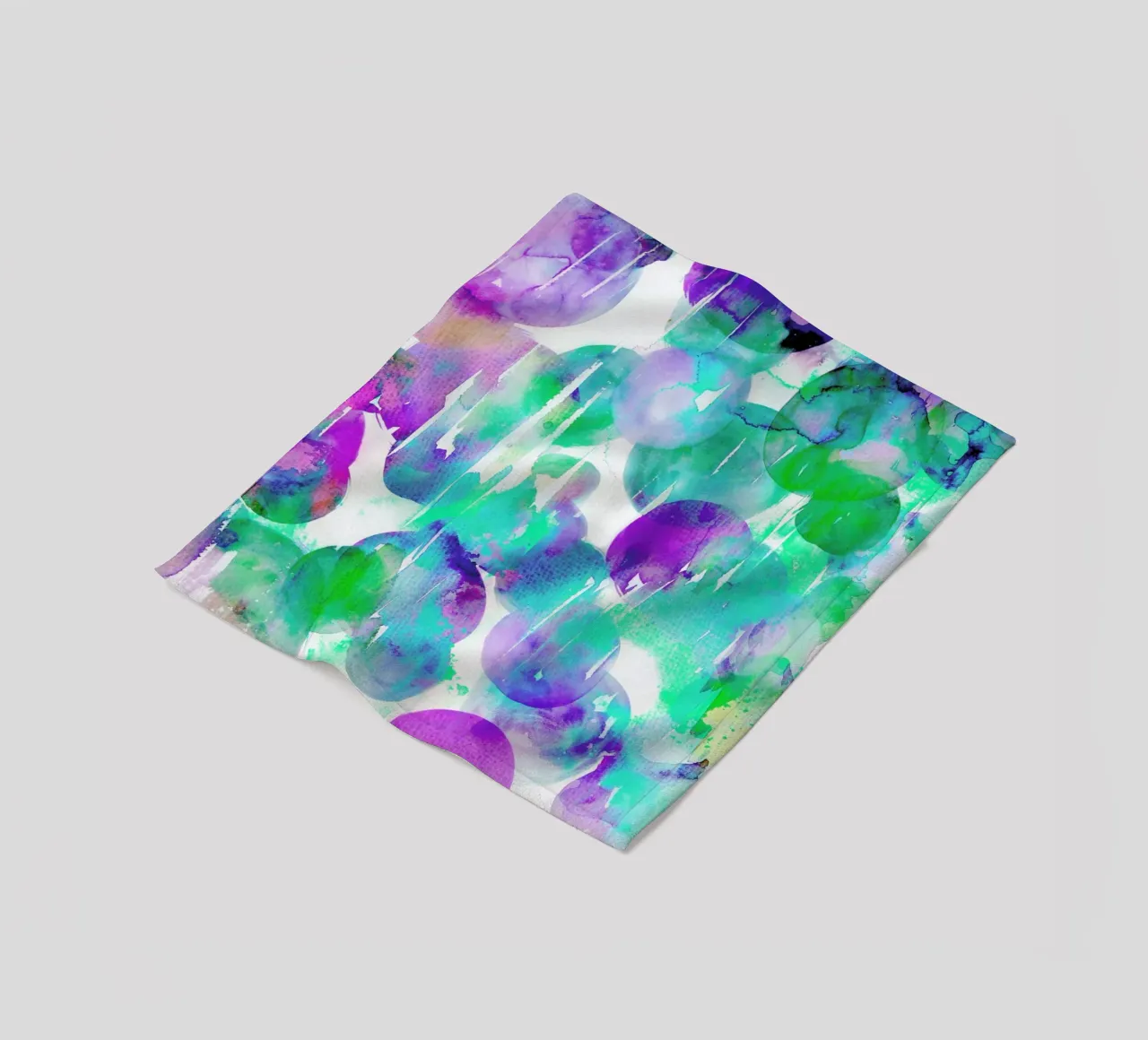 Glacial Fleecedecke von Amy Sia