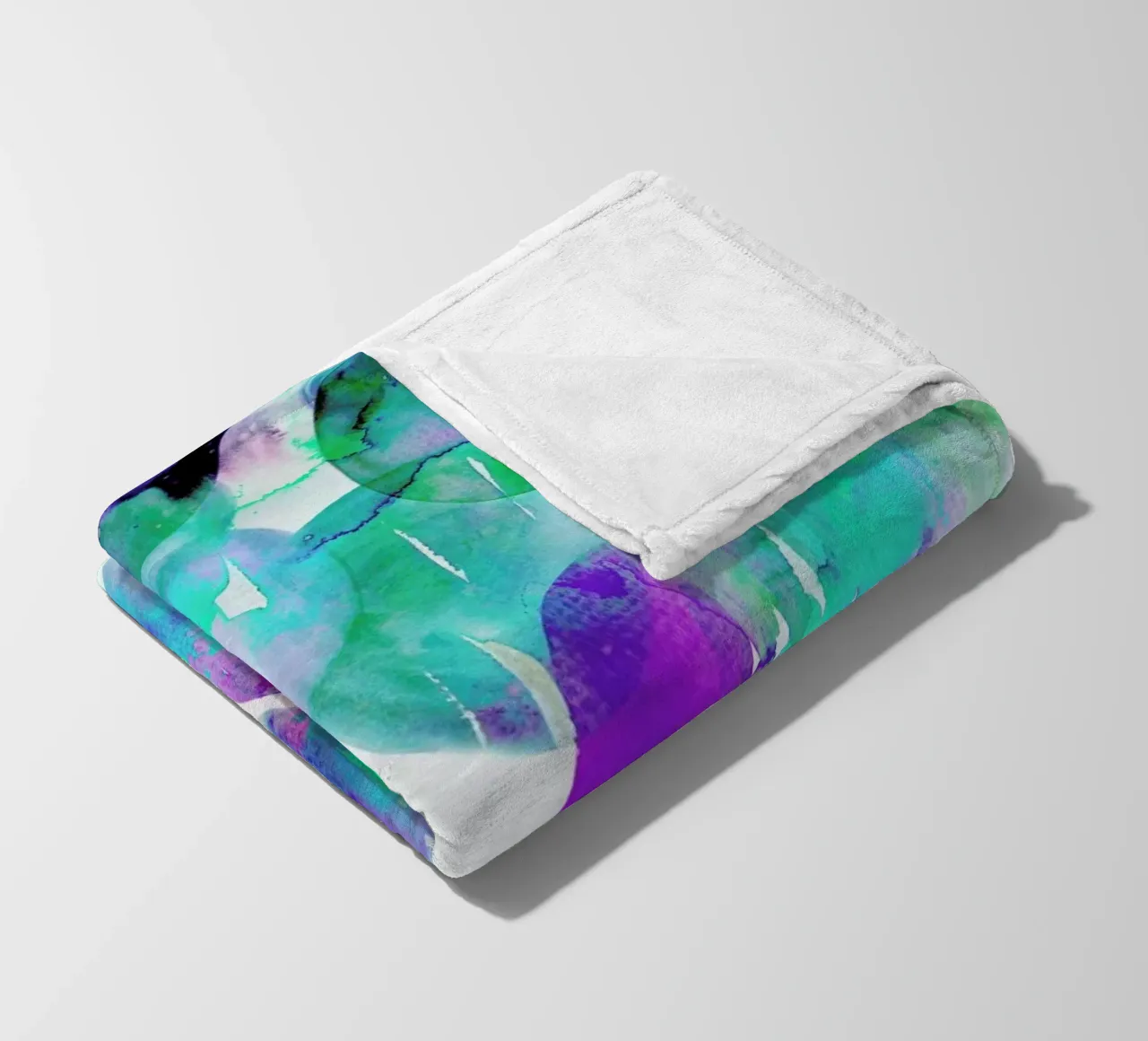 Glacial Fleecedecke von Amy Sia