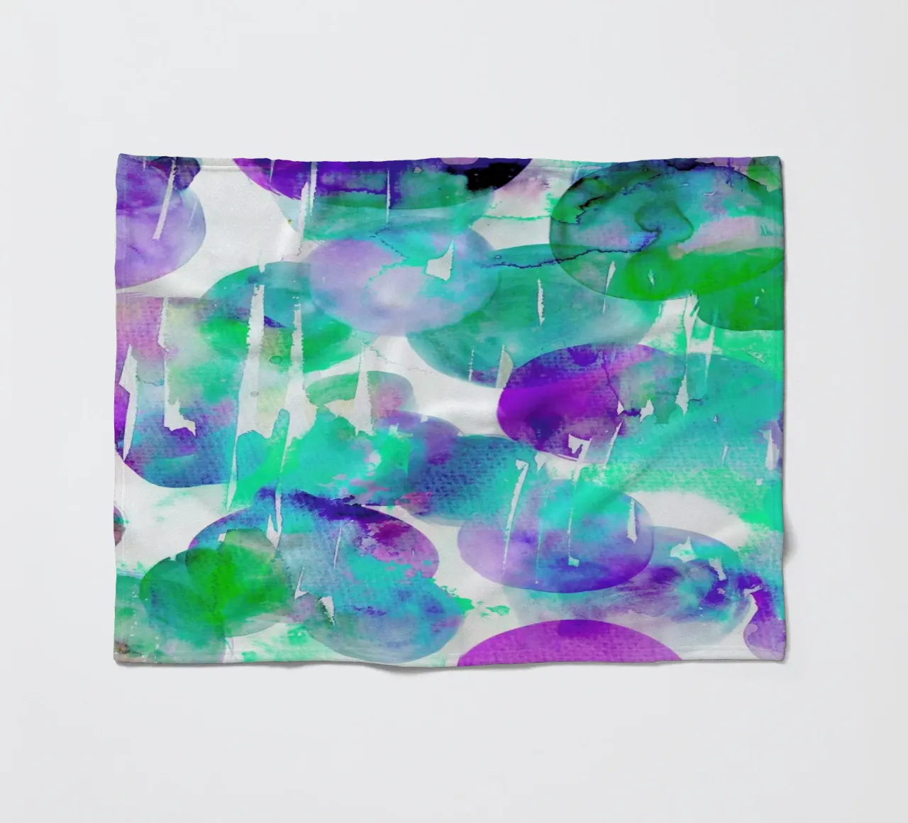 Glacial Fleecedecke von Amy Sia