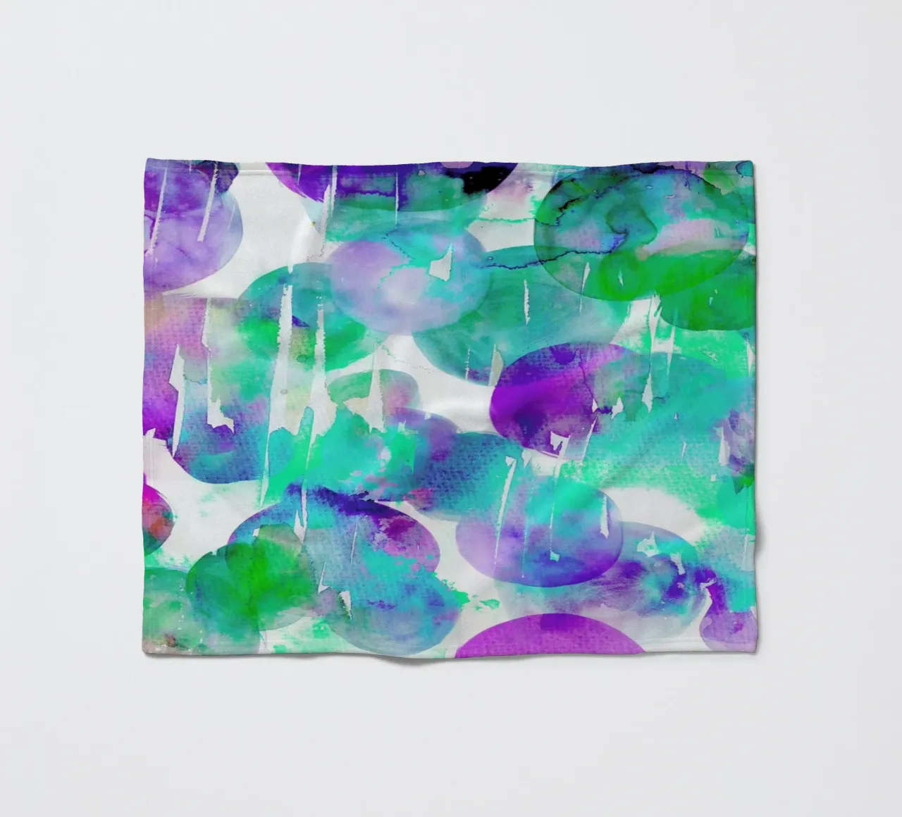 Glacial Fleecedecke von Amy Sia