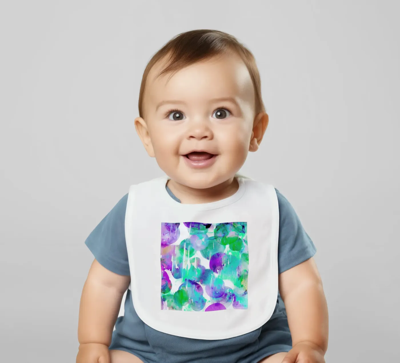 Glacial Babylätzchen von Amy Sia