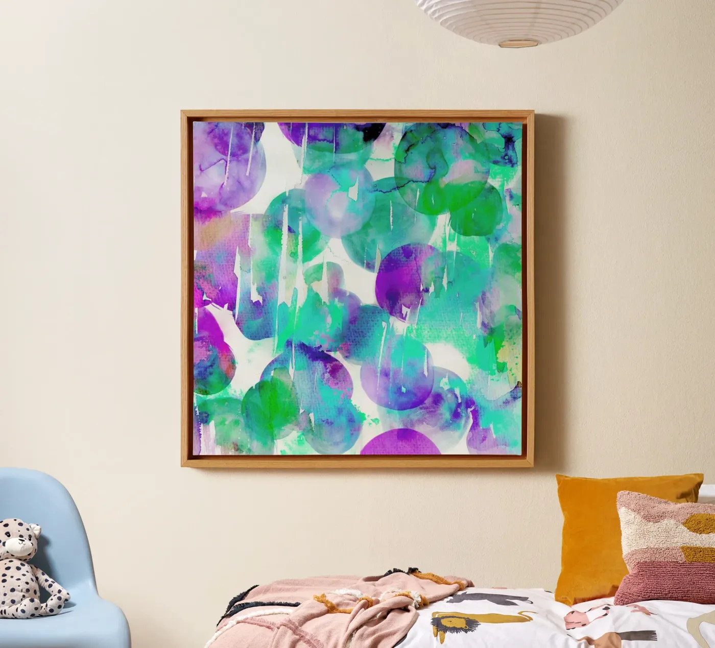 Glacial canvas van Amy Sia