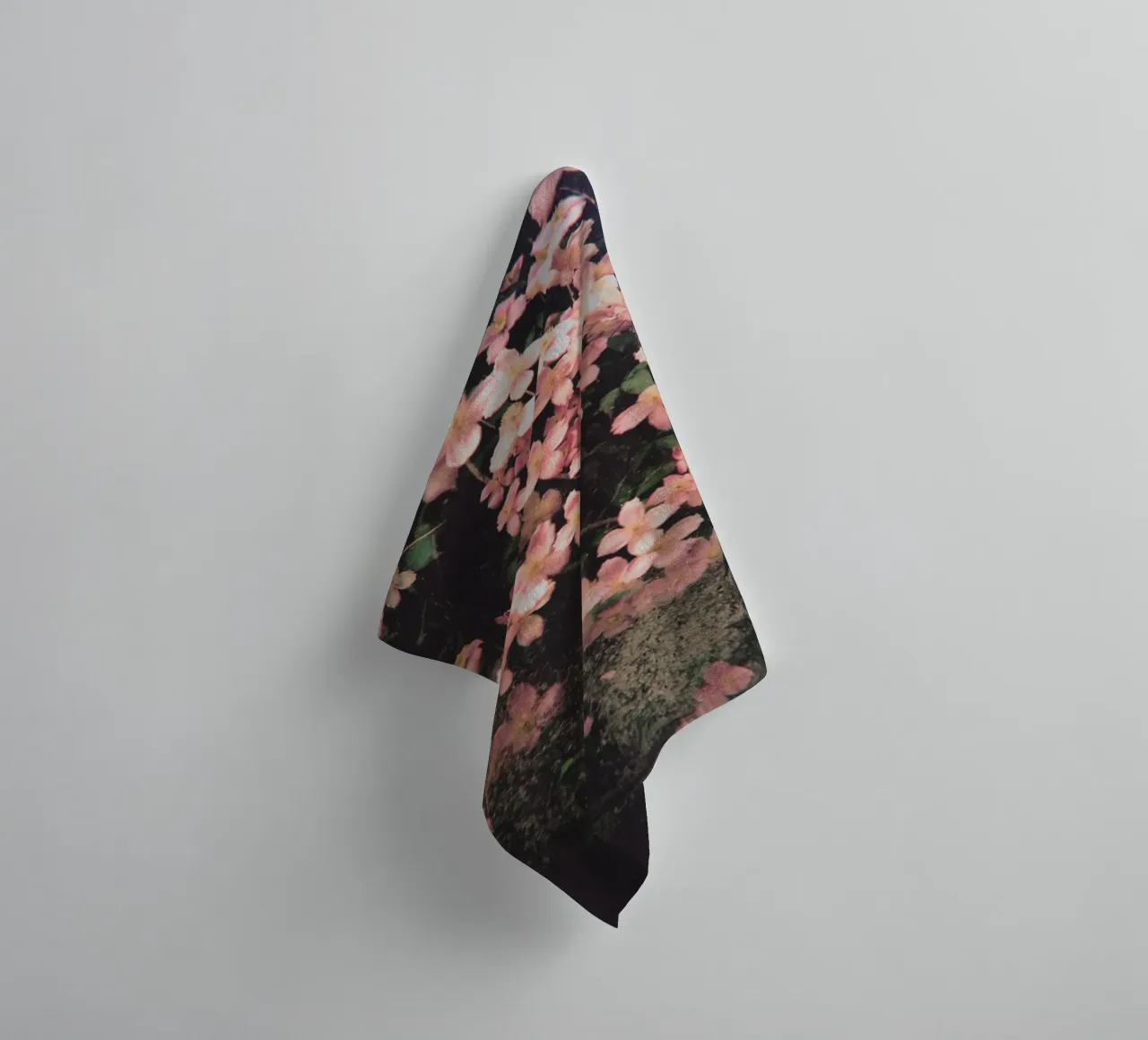 She Hangs Brightly towel by Cassia Beck Photography