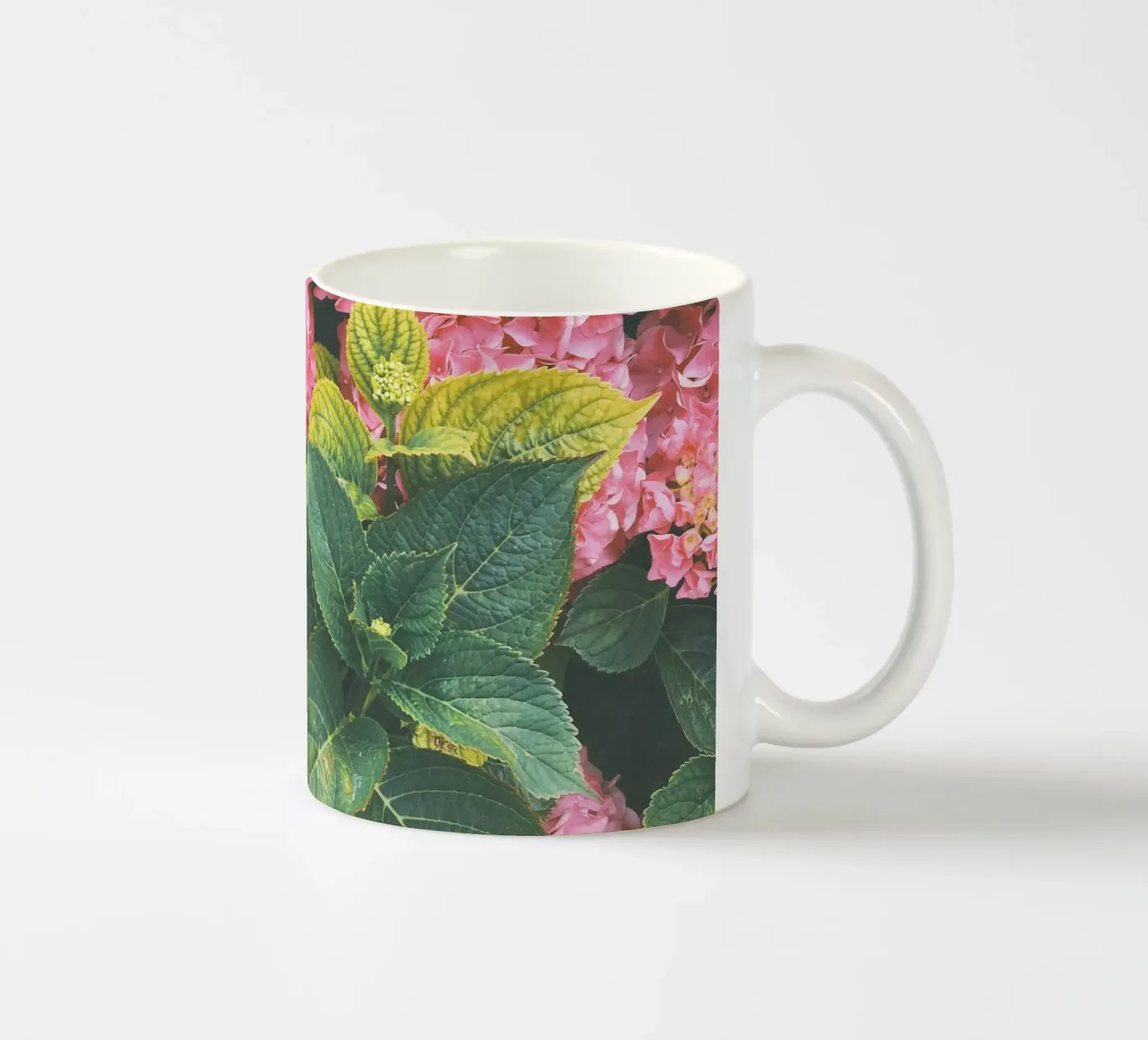 Hydrangea ceramic mug by Cassia Beck Photography