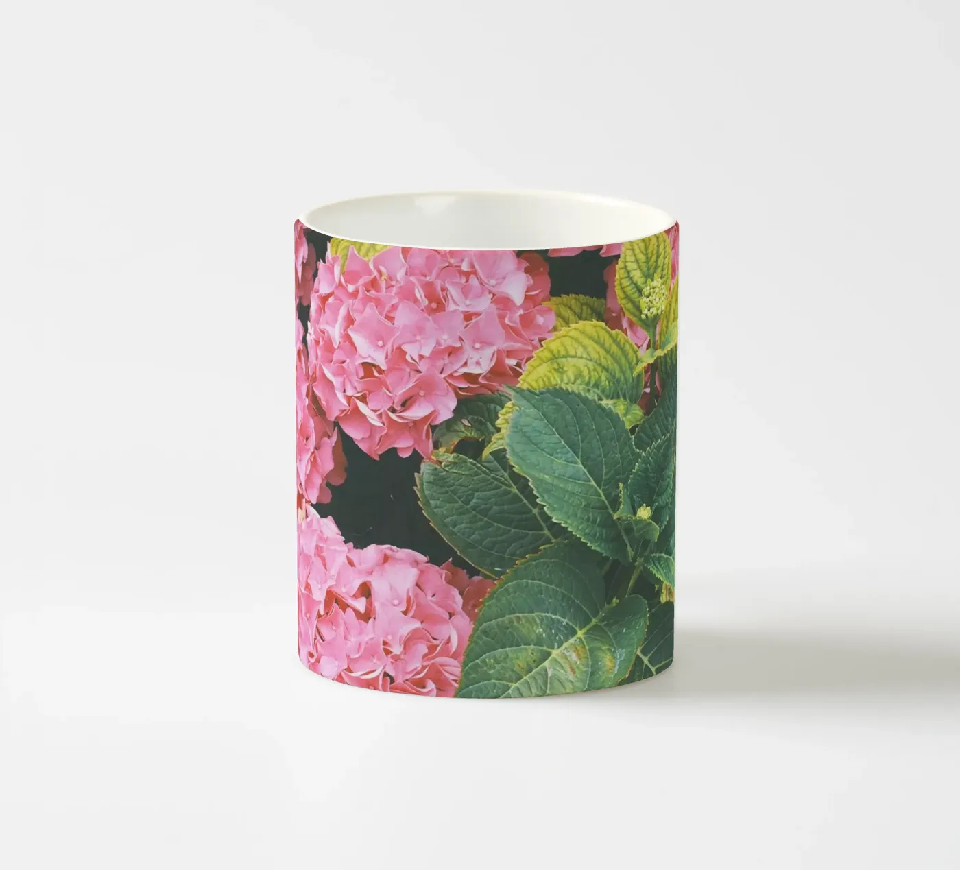 Hydrangea ceramic mug by Cassia Beck Photography