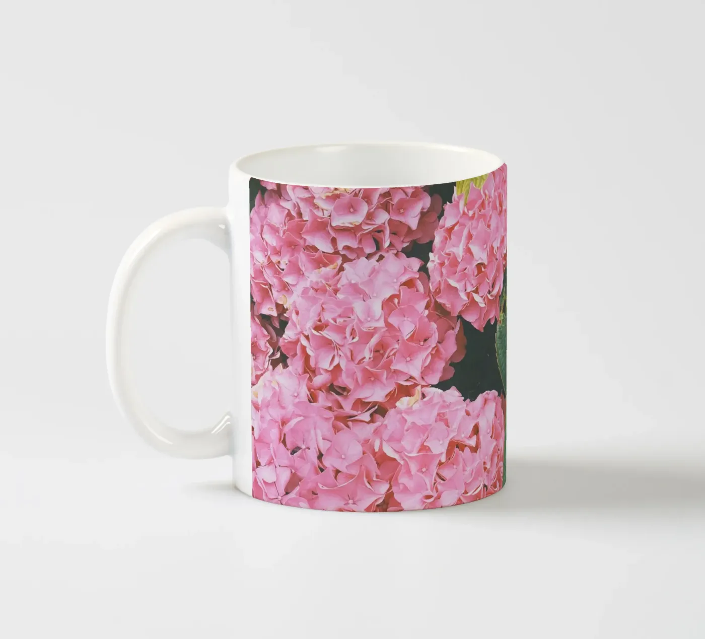 Hydrangea ceramic mug by Cassia Beck Photography